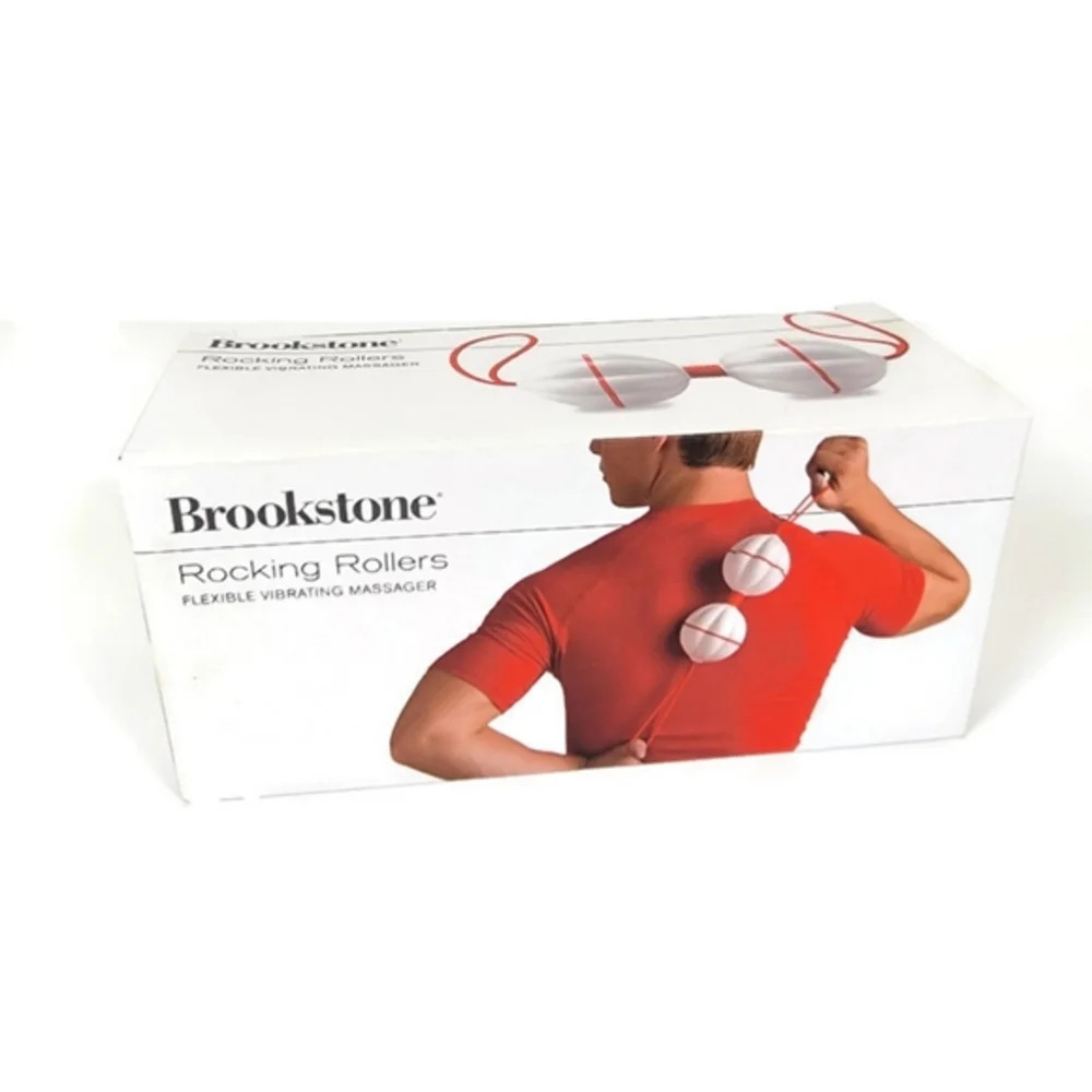 Brookstone Rocking Roller Vibrating‎ Massager